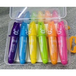 Bút dạ quang BC 735 6 cây