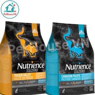 NUTRIENCE SUBZERO CAT - Túi 500G Thức Ăn Hạt Cho Mèo Vị Cá Biển & Rau Củ Quả Hàng Chính Hãng