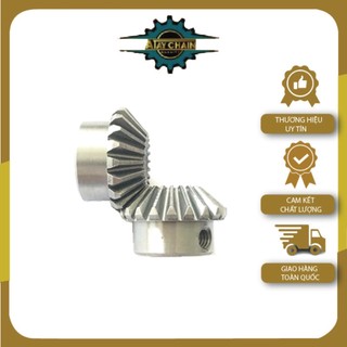 Bánh răng côn 90° module 2 18 răng tỉ lệ 1:1 thiết kế nhỏ gọn, đa năng dễ sử dụng