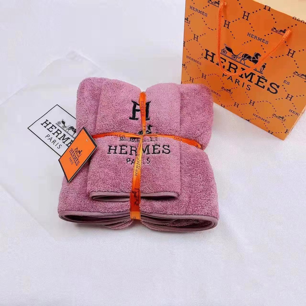 Khăn Tắm Lông Cừu San Hô Thấm Hút Nước Khô Nhanh Kèm Hộp Quà YCGJ