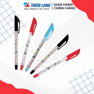 Combo 20 Bút bi Thiên Long TL-062 chính hãng - Ngòi 0.5mm, mực gel, viết êm - Bút phù hợp học sinh, sinh viên, văn phòng