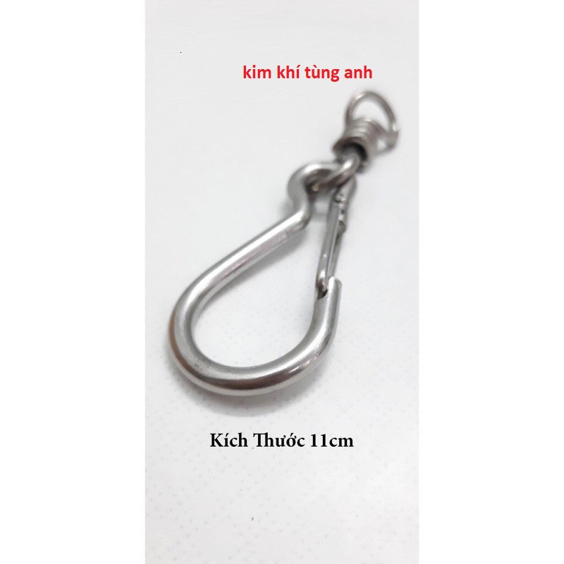 Móc khóa , móc cài treo chìa khóa 4 size Inox 304 Cao Cấp TA4