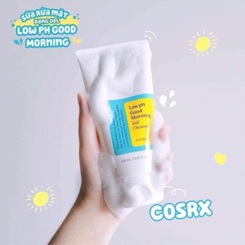 𝐒𝐮̛̃𝐚 𝐑𝐮̛̉𝐚 𝐌𝐚̣̆𝐭 𝐂𝐨𝐬𝐫𝐱 𝐋𝐨𝐰 𝐩𝐇 𝐆𝐨𝐨𝐝 𝐌𝐨𝐫𝐧𝐢𝐧𝐠 𝐆𝐞𝐥 𝐂𝐥𝐞𝐚𝐧𝐬𝐞𝐫 𝟏𝟓𝟎𝐦𝐥 𝐇𝐚̀𝐧 𝐐𝐮𝐨̂́𝐜