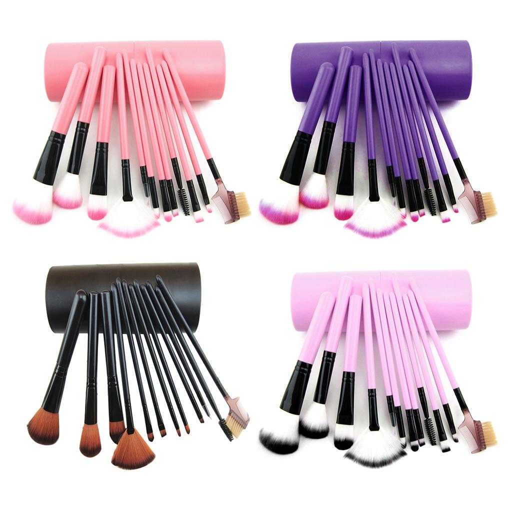 Bộ 12 Cọ Trang Điểm Chuyên Nghiệp