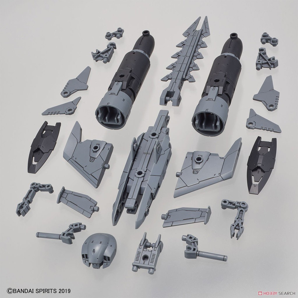 Mô hình lắp ráp Bandai 30MM Extended Armament - Attack Submarine - Light Gray