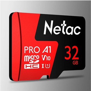 Thẻ Nhớ MicroSD 32GB 64GB NETAC PRO A1 - Camera