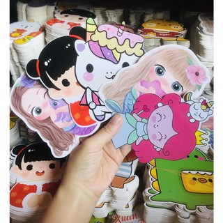 Combo 10 Bao lì xì Chibi con Hoạt Hình