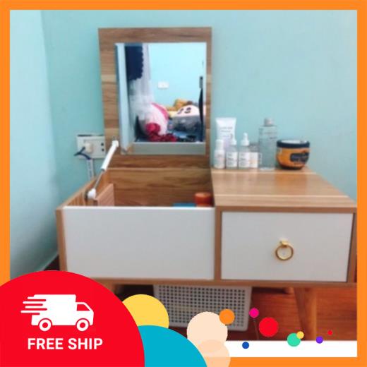 Bàn Trang Điểm Có Gương Ngồi Bệt Hot Nhất Năm