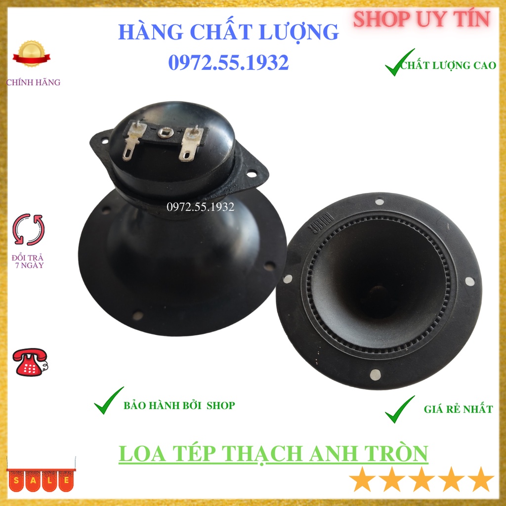 Giá 2 chiếc loa treble thạch anh tròn toàn vành loa 10cm siêu hay
