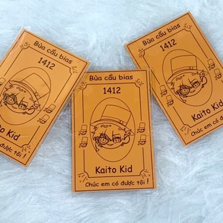 Card bóc pack nhân phẩm Kaito Kid Thám Tử Lừng Danh Conan