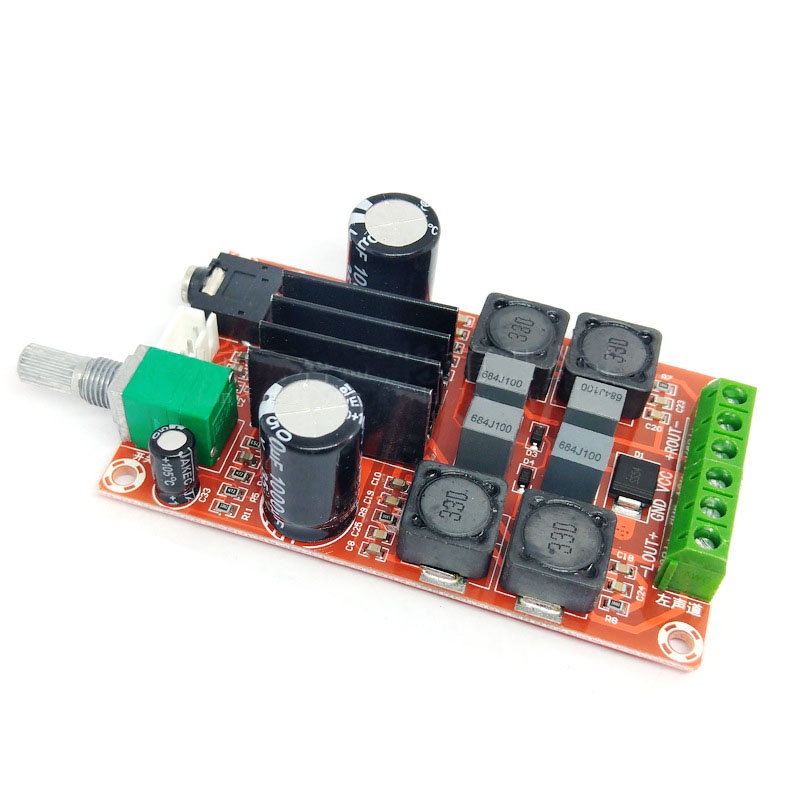 Bảng Mạch Khuếch Đại Âm Thanh Kỹ Thuật Số Kênh Kép tpa3116d2 xh-m1892 x50w dc 5-24v