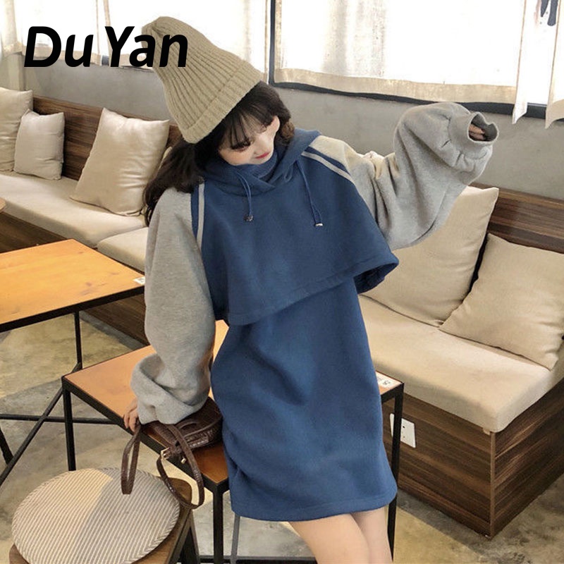 Set Chân Váy Và Áo Tay Dài Thời Trang Phong Cách Hàn Quốc Cho Nữ