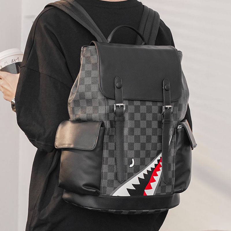 Balo da nam nữ đi học Ulzzang basic chống nước, cặp du lịch Unisex Hàn Quốc đựng laptop, sách cho học sinh, sinh viên
