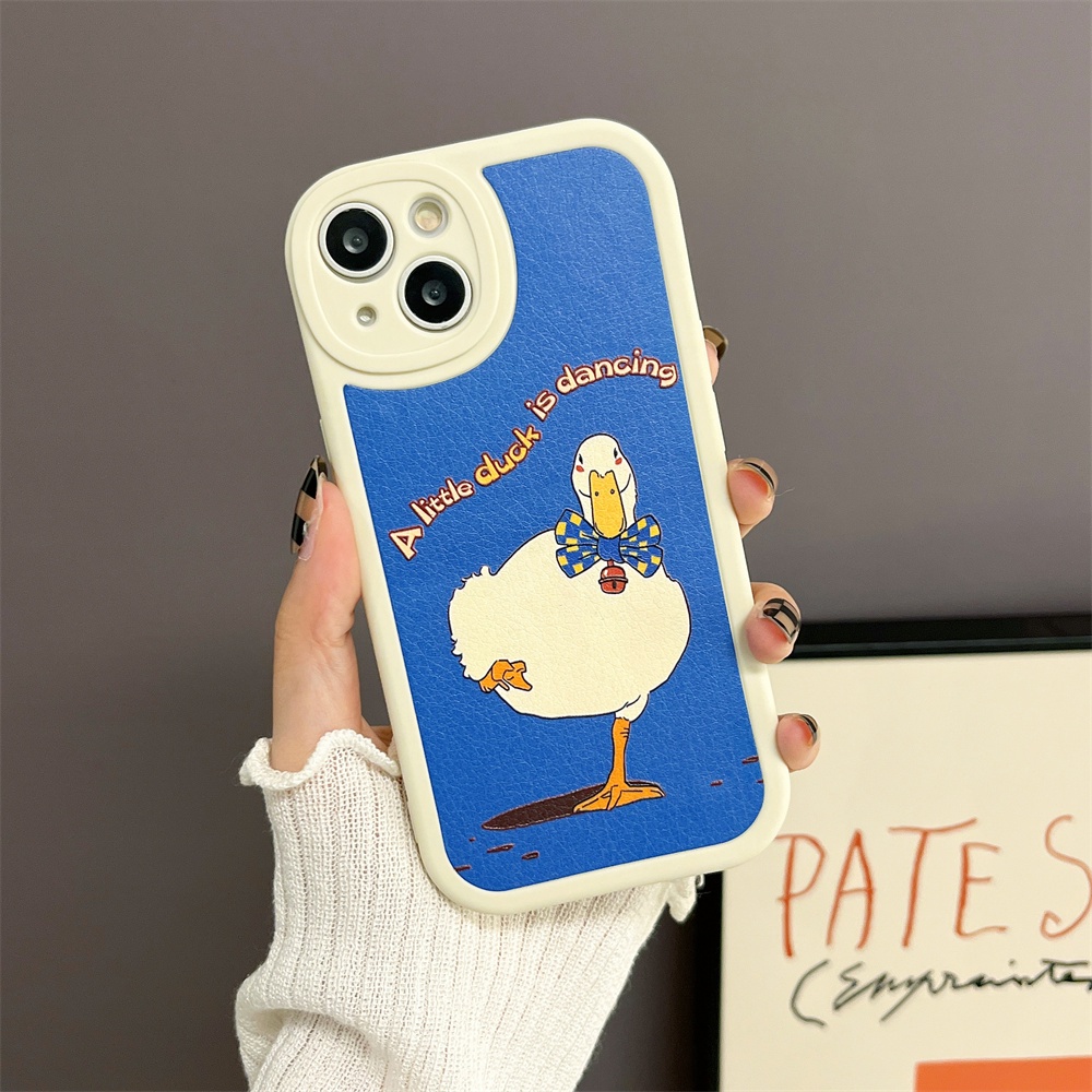 Ốp Điện Thoại Hình Vịt Xinh Xắn Cho Realme 5 5i 6i C3 C11 C12 C15 C17 C20 C21Y C25Y C25 C35 7i