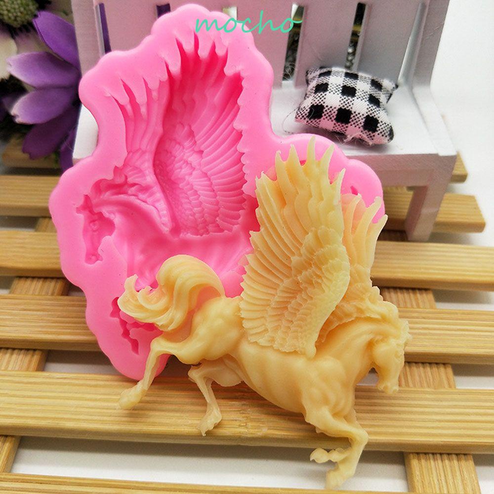 Khuôn Làm Bánh / Xà Phòng / Sô Cô La Hình Ngựa Kì Lân DIY