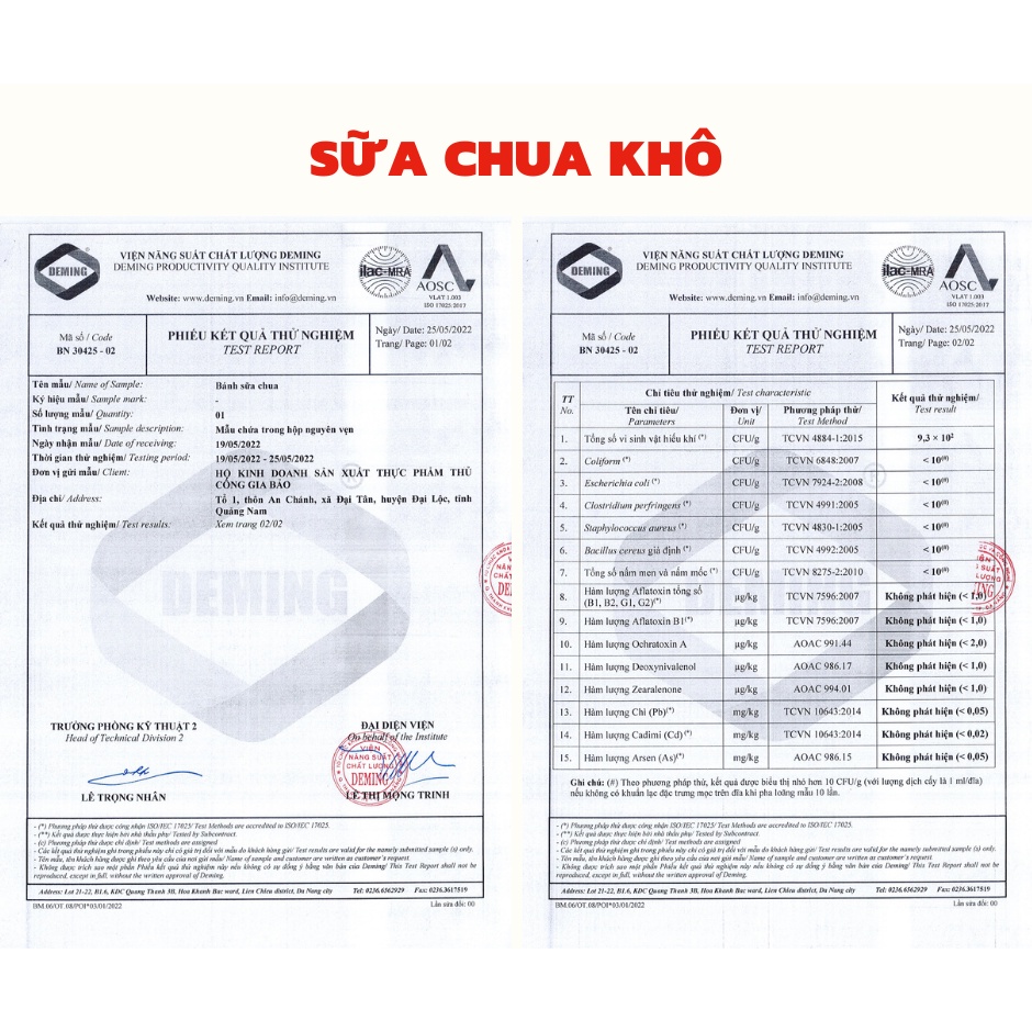 Bánh ăn dặm cho bé - Sữa chua khô vị chuối