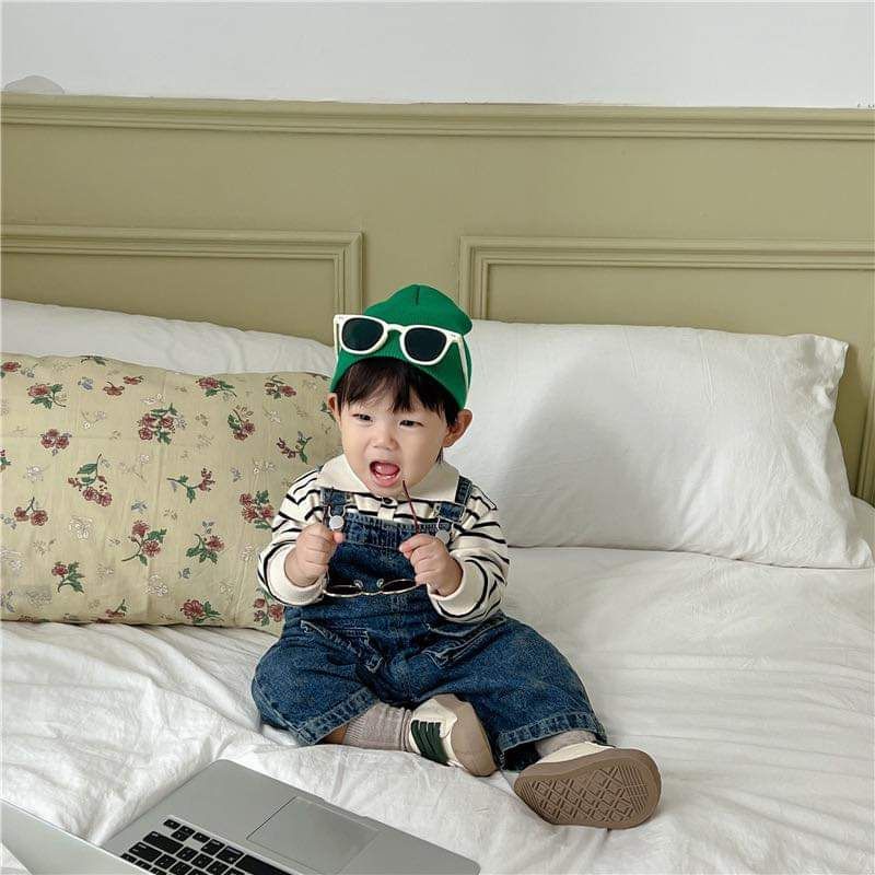 (Sẵn)Quần yếm cho bé trai và bé gái từ 1 đến 5 tuổi, quần yếm jean A4