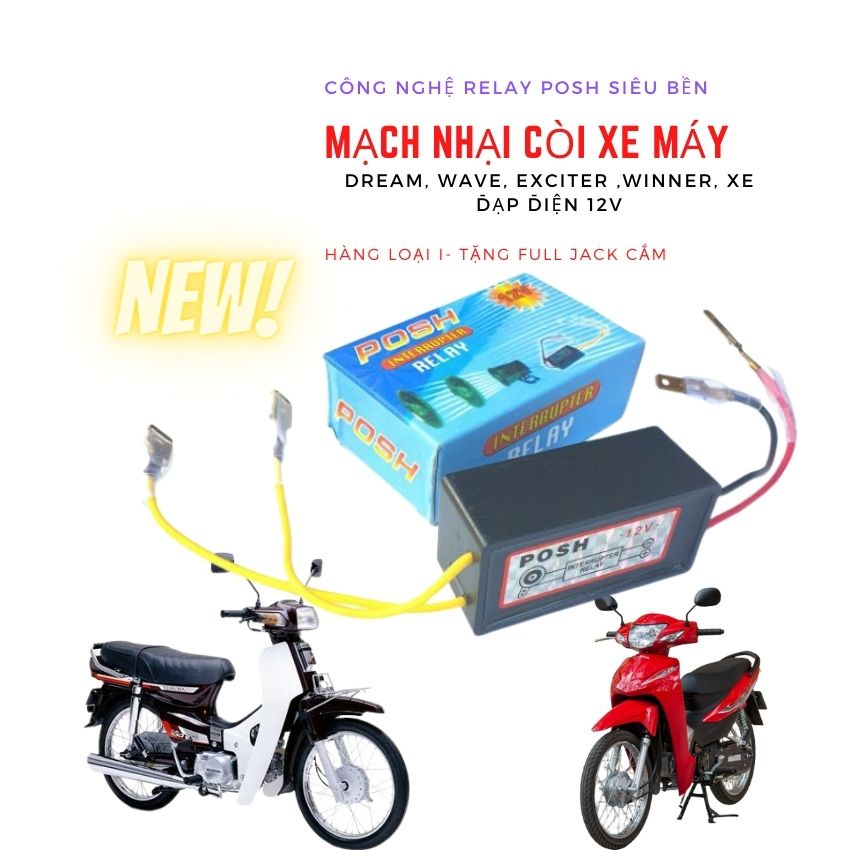 Chíp nhại còi kêu dồn dập wave, dream, exciter
