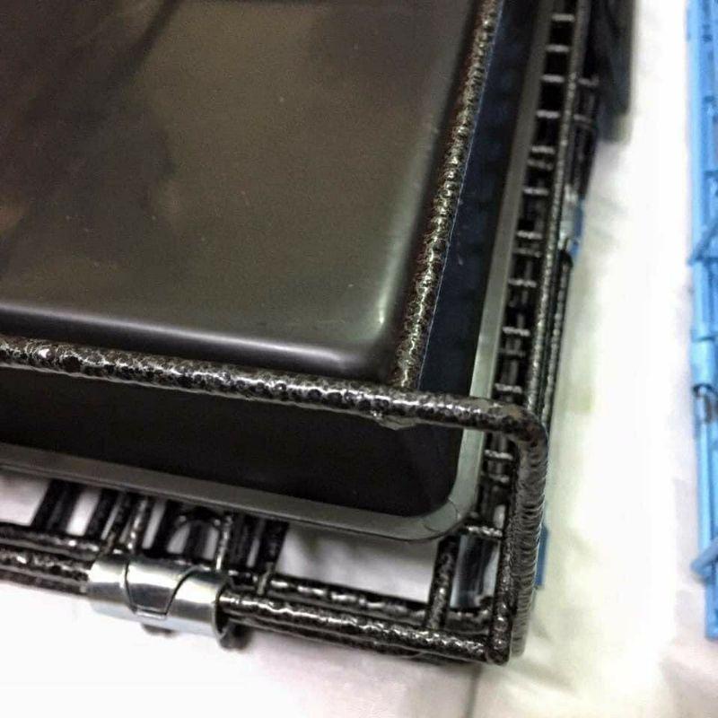 Chuồng chó, chuồng mèo, lồng chó mèo sơn tĩnh điện gấp gọn  60x42x50