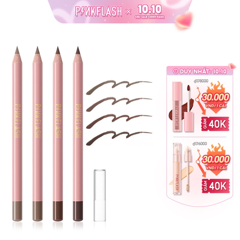 Chì kẻ mày Pinkflash OhMyEmoji mềm bền không thấm nước 10g