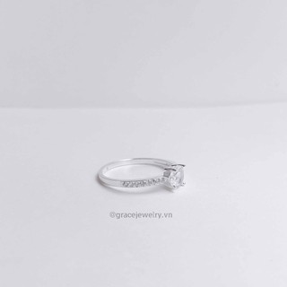 Nhẫn đá cao thân đá Clarice Grace Jewelry