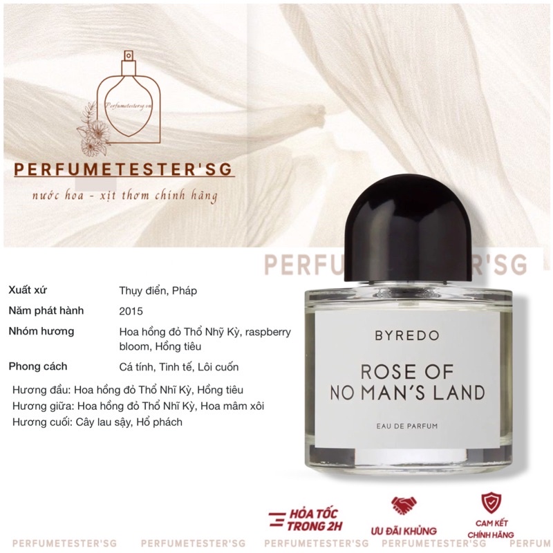 Nước hoa  Byredo Rose of No Man's Land -𝒑𝒆𝒓𝒇𝒖𝒎𝒆𝒕𝒆𝒔𝒕𝒆𝒓