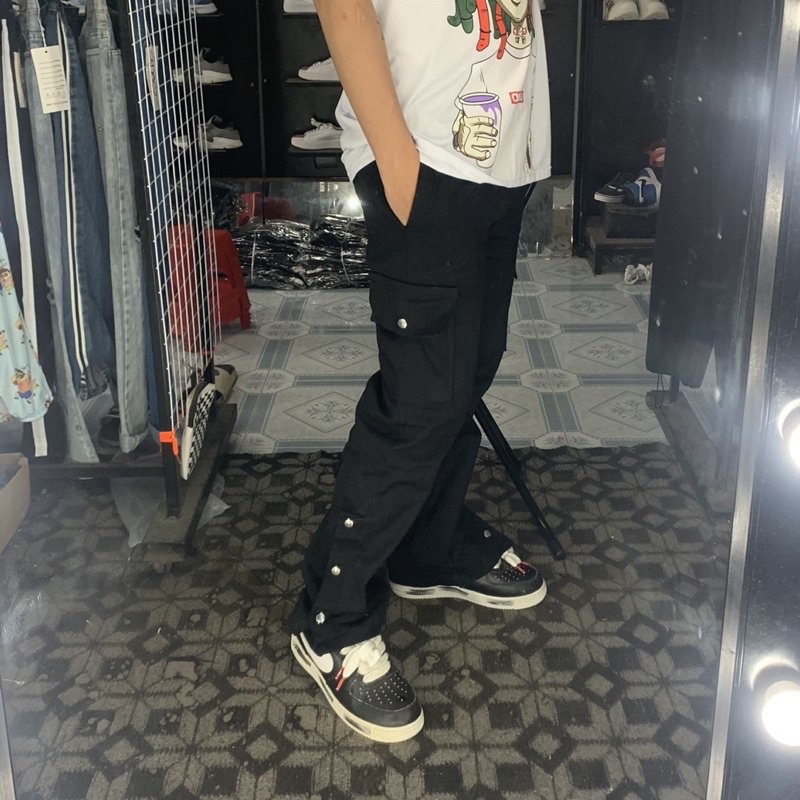 Quần Jogger Cúc bấm