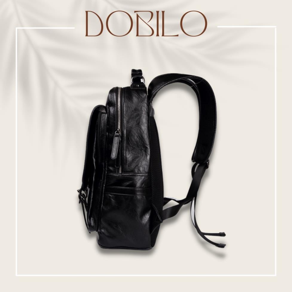 Balo Da Dobilo Unisex Chống Thấm Nước, Vừa Laptop 15 inch - BG08