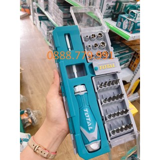 33 chi tiết bộ mũi vít total - tacsd30336