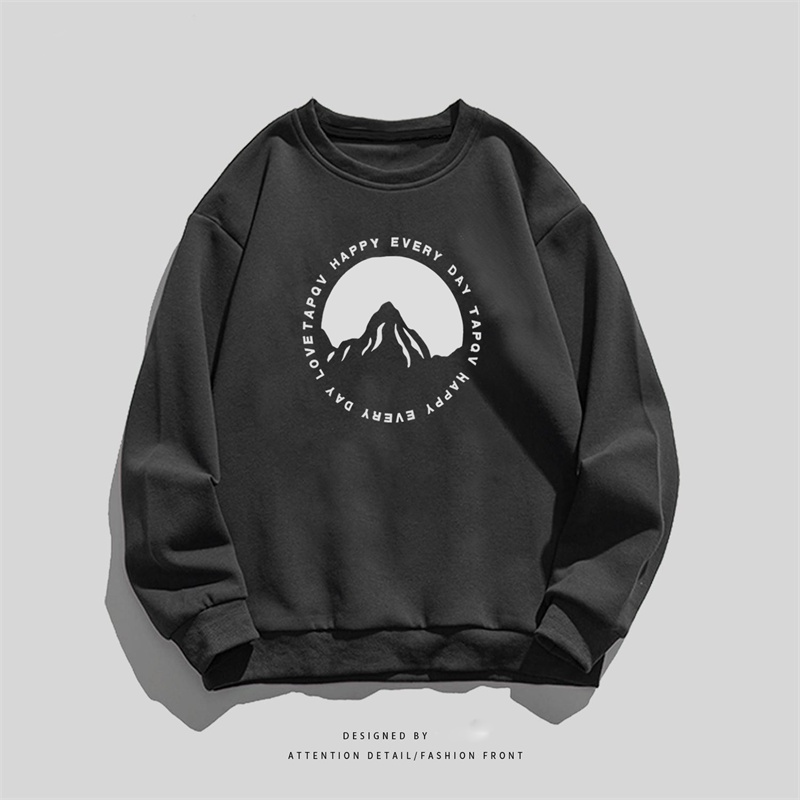 NRVP Áo Thun Nữ Dài Tay Dáng Rộng In Hình Phong Cách Hàn Quốc Mới