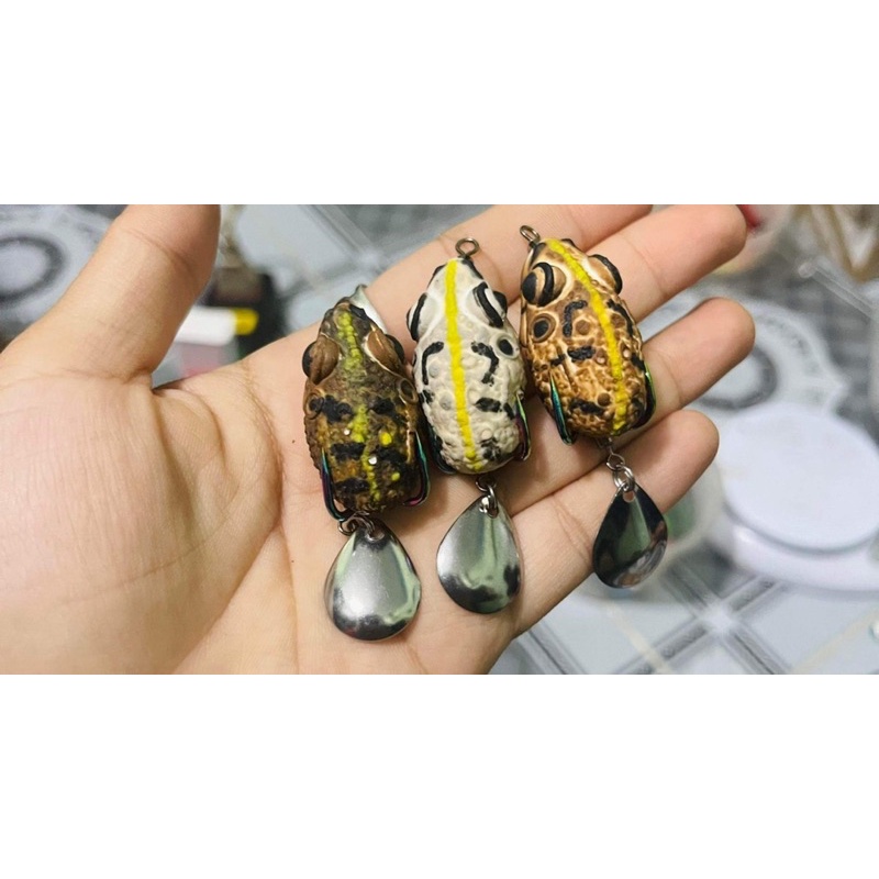 NHÁI HƠI CÂU LURE  E-MO mini 3.5cm