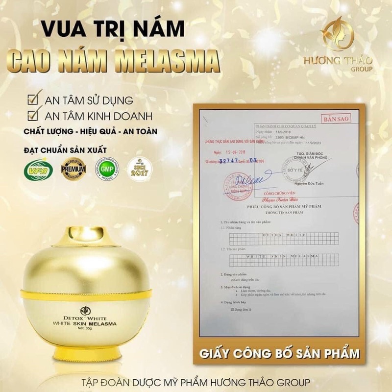 KEM NÁM DETOX WHITE [Huong Thảo Group)