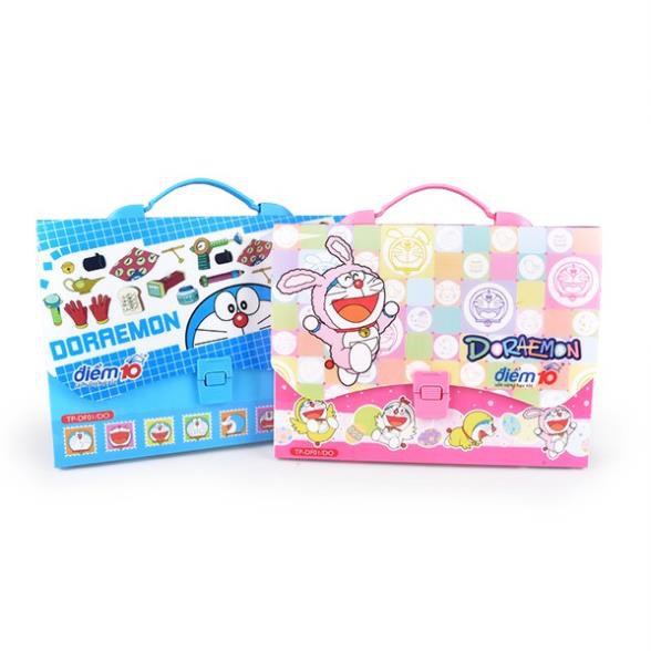 Cặp học thêm Điểm 10 Doraemon TP-DF01/DO chính hãng màu ngẫu nhiên