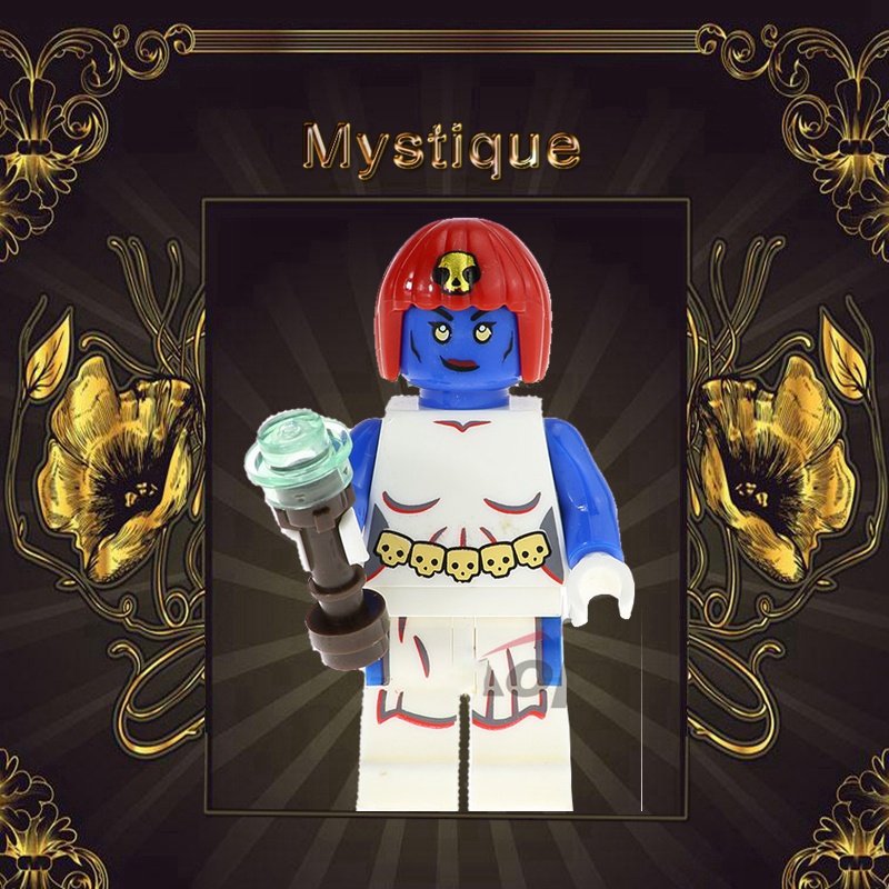 Bộ Đồ Chơi Lắp Ráp Mô Hình Nhân Vật Storm Rogue Jean Xám Cho Trẻ Em