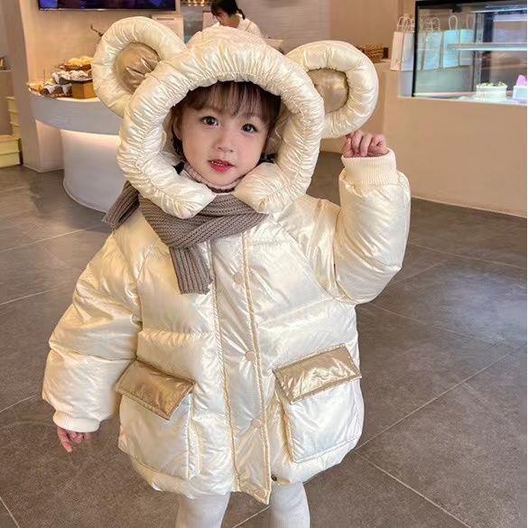 Áo Khoác cotton Dáng Lửng Thời Trang 2022 Mới Mẻ Cho Bé Gái