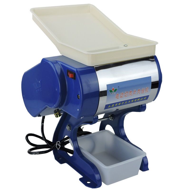 Máy thái lát bằng điện Máy thái lát gia dụng thương mại Máy thái hạt lựu Máy cắt lát PHI LÊ GÀ thực phẩm Om/máy cắt thịt