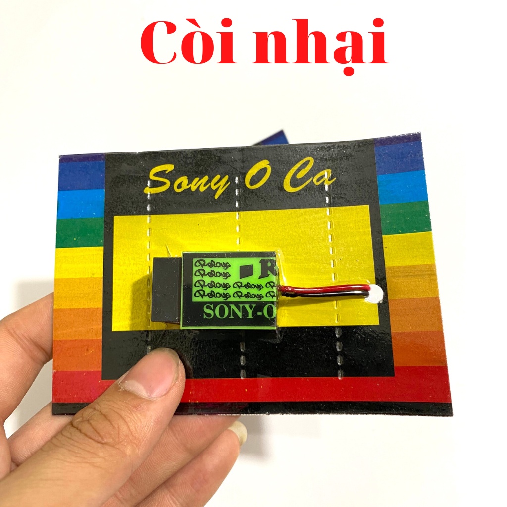 Chíp còi nhại sony nháy dồn dập, liên tục kêu tít tít tít gắn cho tất cả các dòng xe máy siêu bền