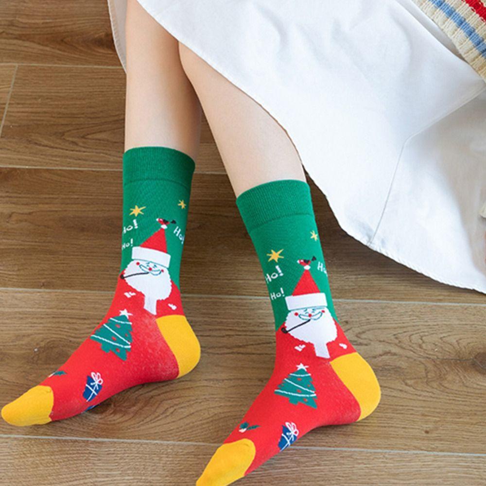 Vớ Ngắn Harajuku In Họa Tiết Hoạt Hình Vui Nhộn Cho Nữ