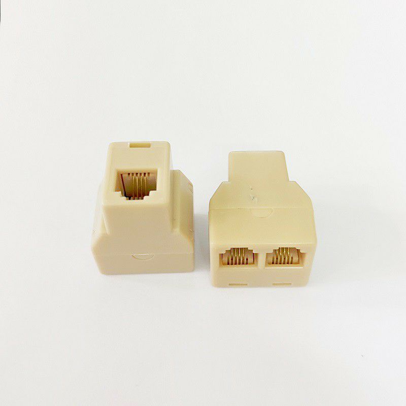 Đầu chia RJ11 điện thoại bàn 1 ra 2 , chia tín hiệu điện thoại 1 ra 2