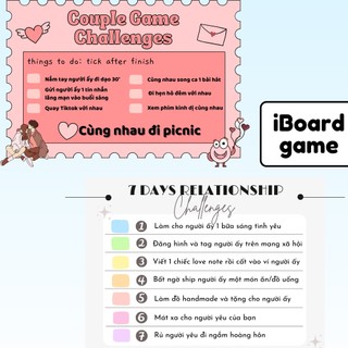 Thử Thách Tình Yêu Dành Cho Cặp Đôi - Couple Challenges, Relationship Challenges, Couple Game, Game Cặp Đôi
