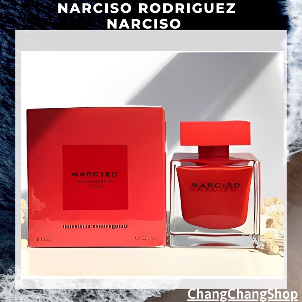 Nước hoa nữ Narciso Rodriguez Narciso Rouge EDP Đỏ 90ml dáng lùn  - ChangChang67