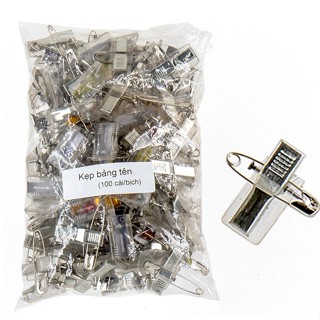 Kẹp bảng tên (100 cái/bịch)