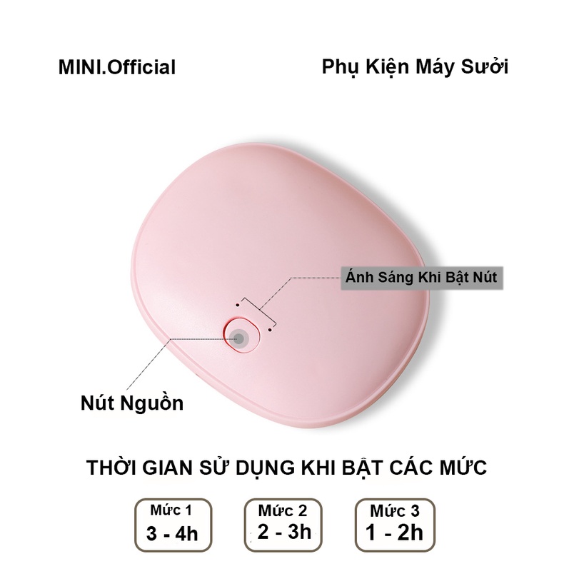 Máy sưởi cầm tay ấm MINI túi sưởi ấm chườm bụng nóng lạnh sạc điện thời trang mùa đông