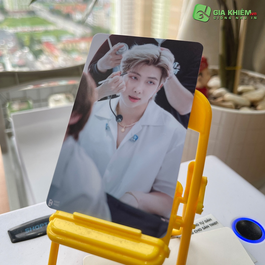 In Card Bơi theo yêu cầu card bo góc Nhựa PVC size 8.6x5.4cm