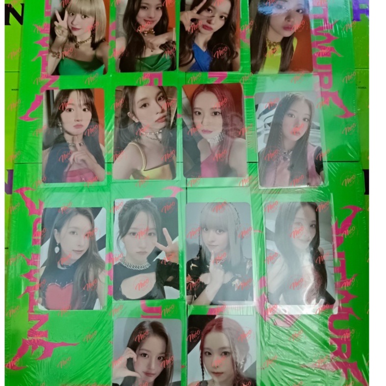 Có sẵn card pre ảnh nhóm NMIXX hàng của Ktown4u