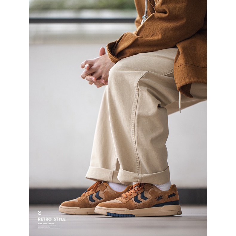 Giày Thể Thao Thoáng Khí Phong Cách Retro Mỹ