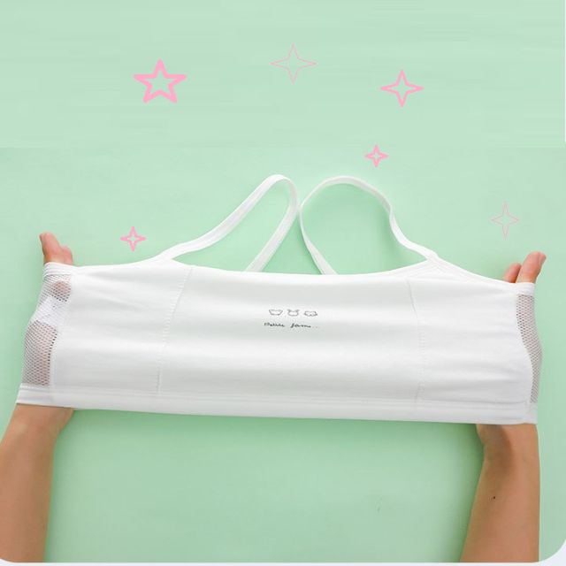 Áo lót nữ học sinh, áo ngực cho bé gái chất liệu cotton đẹp size 28-50kg