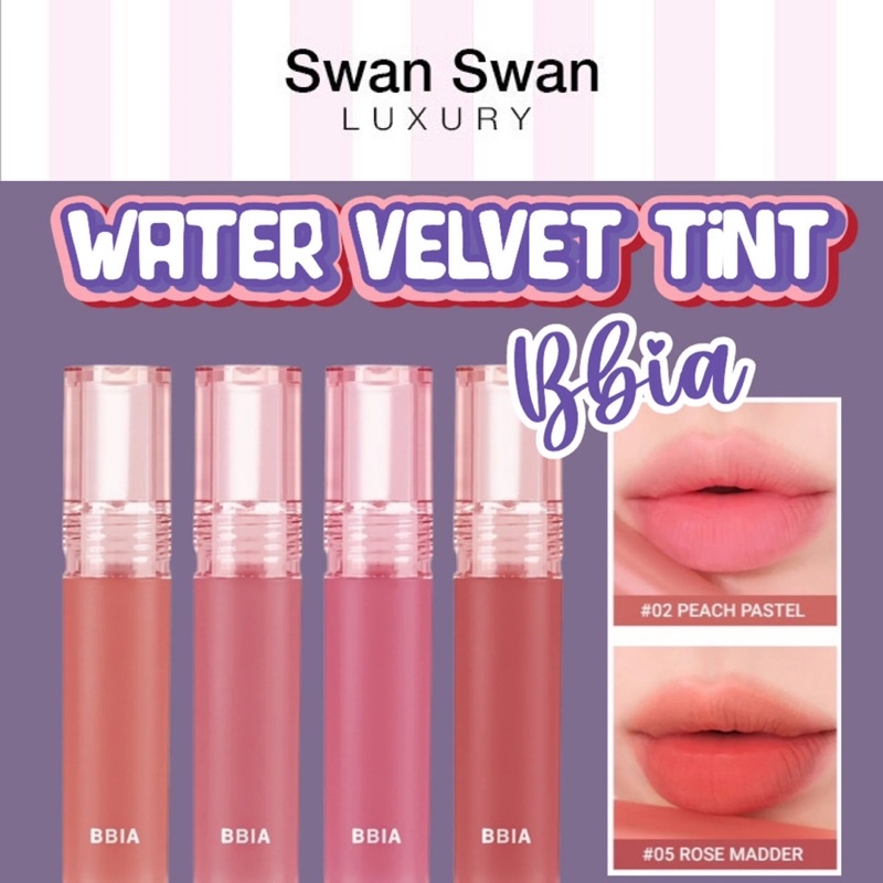 Son Dưỡng Môi Bbia Water Tint Velvet Mịm Lì Full Size