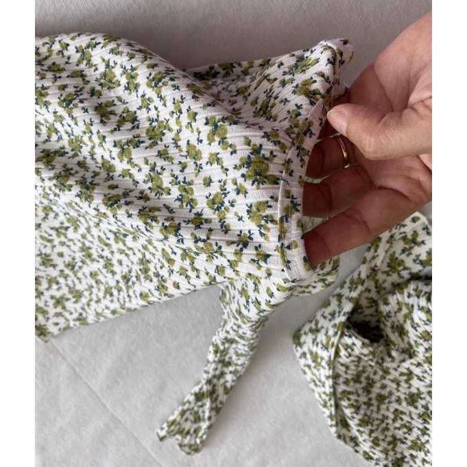 Set 3 bộ dài cotton gân cho bé