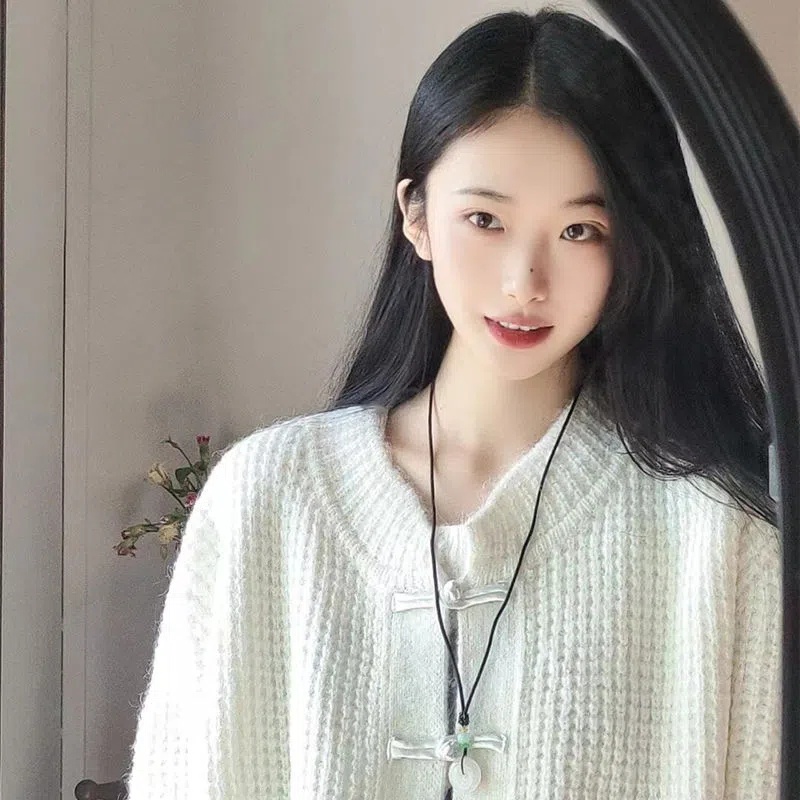 [MURIOKI] Áo Khoác Cardigan Thắt Nút Kiểu Trung Hoa Thời Trang Thu Đông Cho Nữ